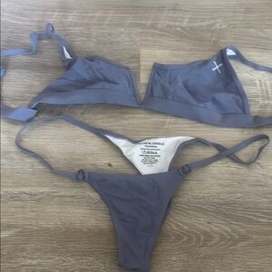 Women's Gray Bikini Set